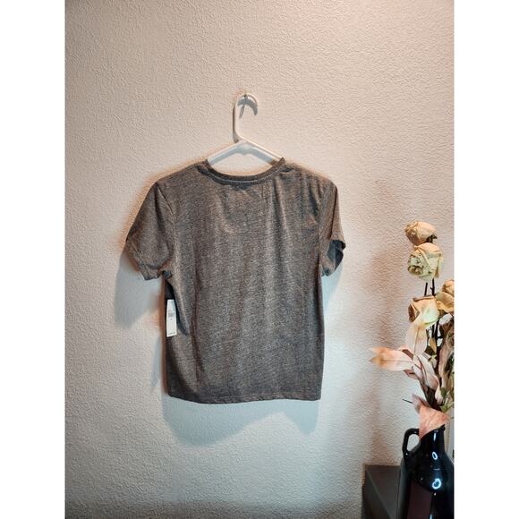 Spiritual Gangster Rainbow Chakra Crop Tee Heather Gray Women’s S  NWT USA-Made‎ - Picture 2 of 6